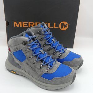 New MERRELL Men's Ontario 85 Mid Waterproof Hiking Boots Sizes 7 & 7.5 Available